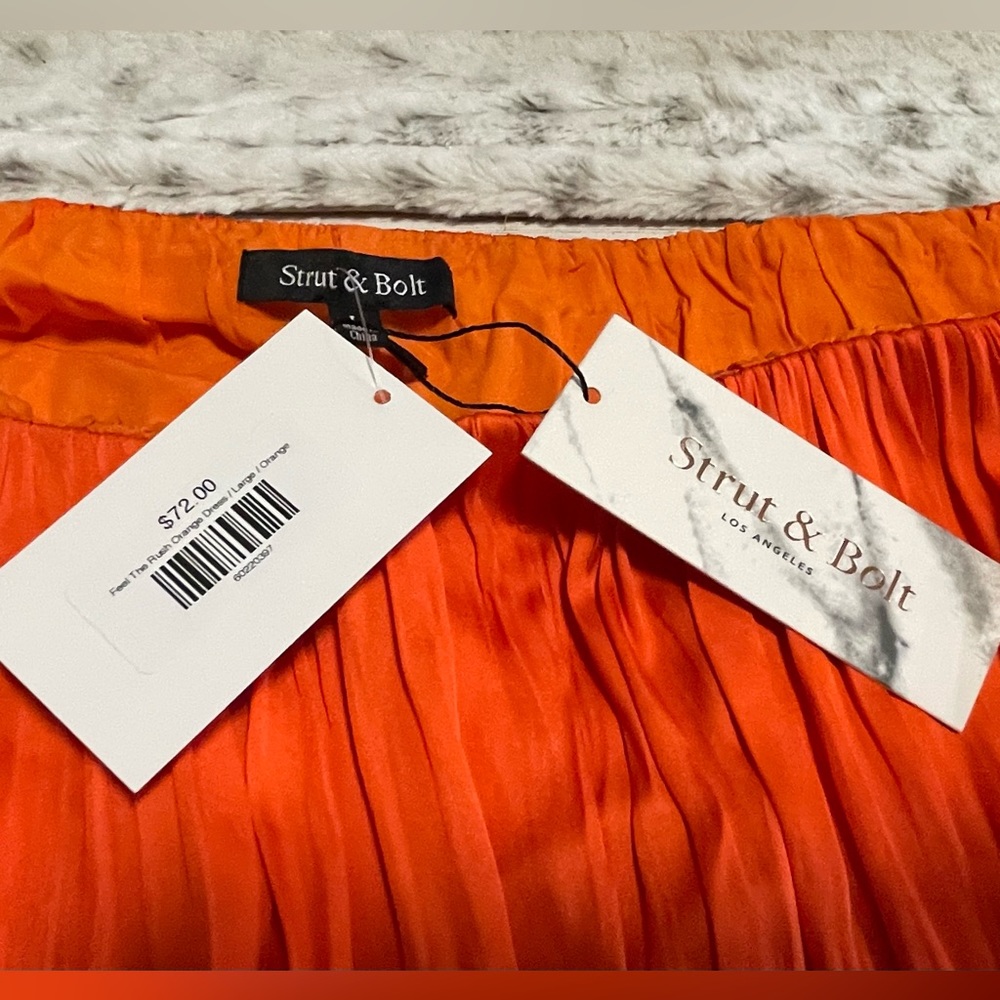 NWT Strapless Flow Dress - Picture 8 of 8